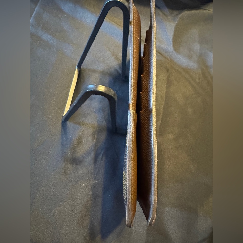 Louis Vuitton Damier Ebene Long Bifold Organizer Checkbook Wallet - Unisex - Picture 13 of 13